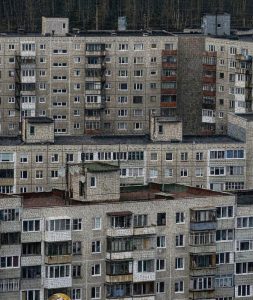 Мозаика «Городские кварталы» — Брутализм в деталях