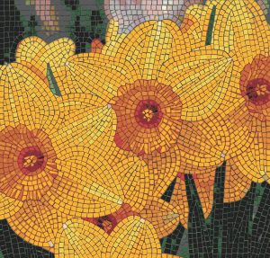 Мозаика «Желтые нарциссы» — Весеннее настроение