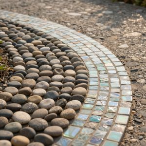 Landscape Mosaics: Paths, Flower Beds & Garden Art