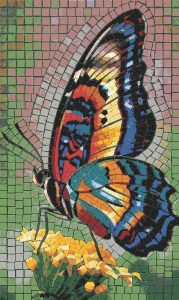 Vibrant Butterfly Mosaic Art – Nature Collection