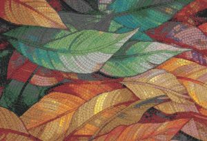 Autumn Leaves Mosaic Art – Nature’s Palette