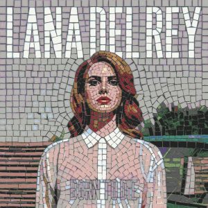 Lana Del Rey Mosaic Portrait – 20×20 cm