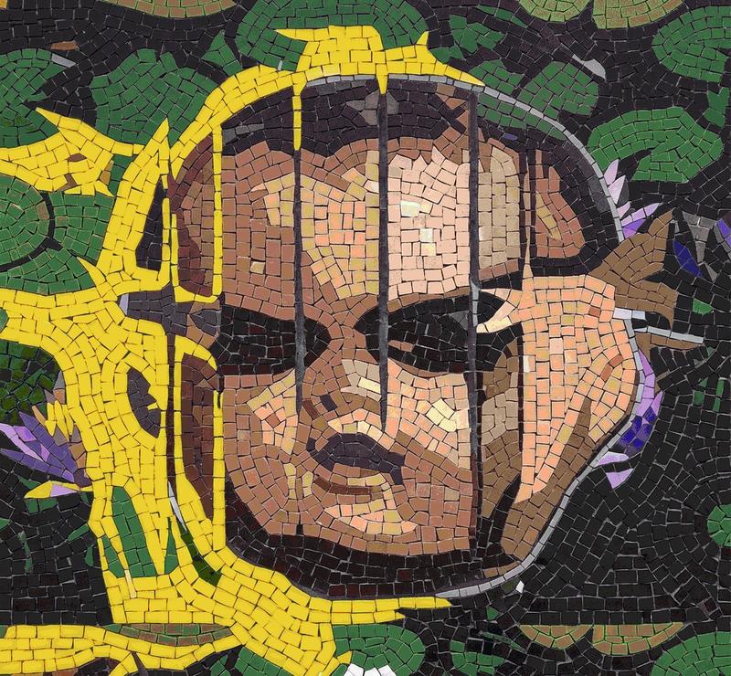 Fragmented Soul Mosaic Art