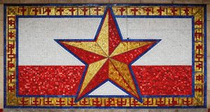 Soviet Style Mosaic ‘The Star’ – 100×50 cm