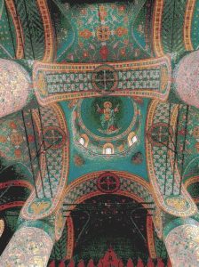 Divine Cathedral Dome Mosaic Art