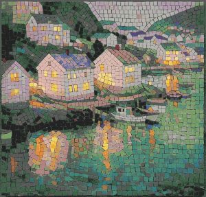 ⚡ Классическая AI mosaic art