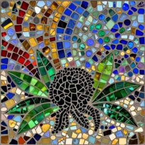 Fucus Seaweed Mosaic Art – Opus Incertum Style