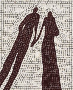 Intimate Connection Mosaic Art