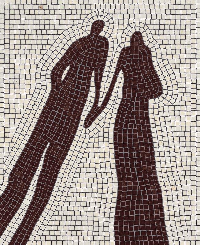 Intimate Connection Mosaic Art