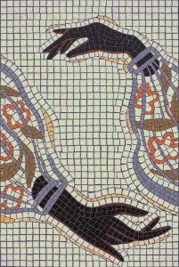 Eternal Connection Mosaic Art – 30×45 cm