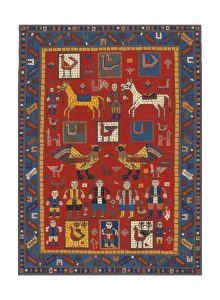 Folk Life Mosaic Art – Traditional Figures and Animals