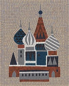 Saint Basil’s Cathedral Mosaic Art