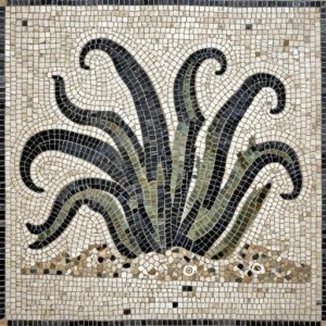 Fucus Seaweed Mosaic Art – Custom Opus Tessellatum