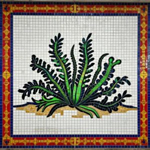 Soviet Style Fucus Seaweed Mosaic Art