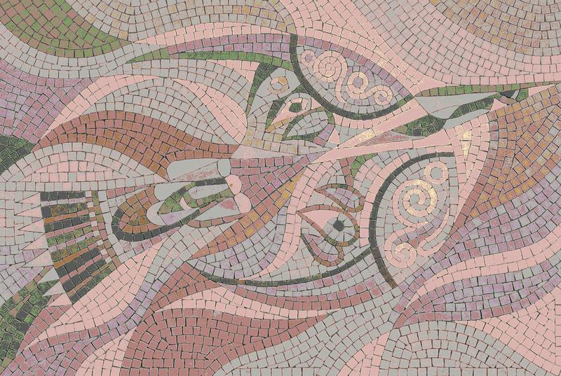 Abstract Fluidity Mosaic Art - 60x40 cm