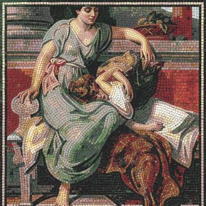 Classical Mosaic Art – Intimate Moment