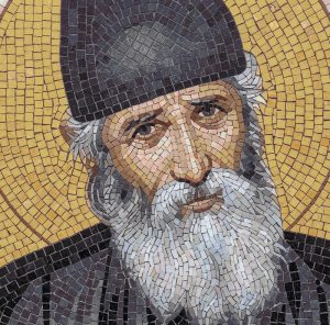 Mosaic Portrait of a Venerable Elder