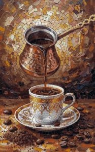 Coffee Aroma Mosaic Art