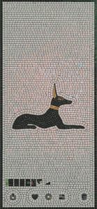Anubis Mosaic Art – Ancient Egyptian Mythology