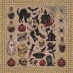 ⚡ Классическая AI mosaic art