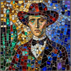 American Gothic Mosaic Art – Opus Incertum Style