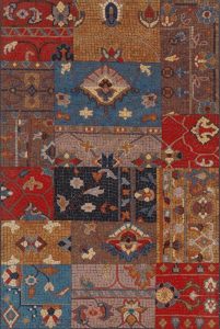 Traditional Ornamental Patchwork Mosaic Art