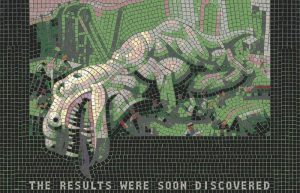 Prehistoric Discovery Mosaic Art – T-Rex