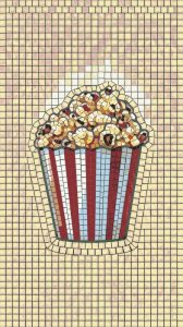 Popcorn Mosaic Art – Cinematic Home Decor