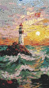 ⚡ Классическая AI mosaic art