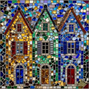 European Houses Mosaic Art – Opus Incertum Style