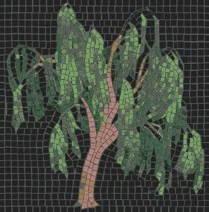 Weeping Willow Mosaic Art – Nature Collection