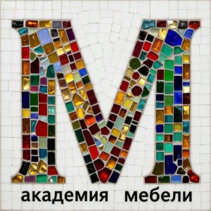 ‘Academy of Furniture’ Mosaic Logo – Letter M