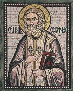 Saint Mosaic Art – Classical Religious Portrait