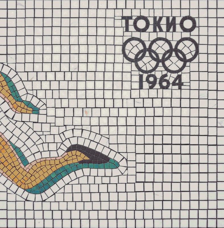 Tokyo 1964 Olympics Mosaic Art