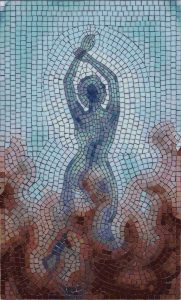 Spiritual Ascension Mosaic Art – 60×99 cm
