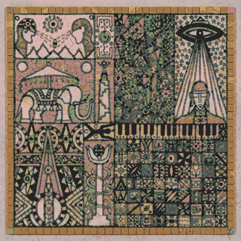 Mystical Abstract Mosaic Art - 60x60 cm