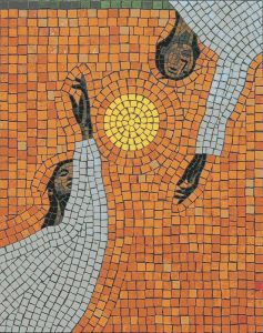 Celestial Connection Mosaic Art
