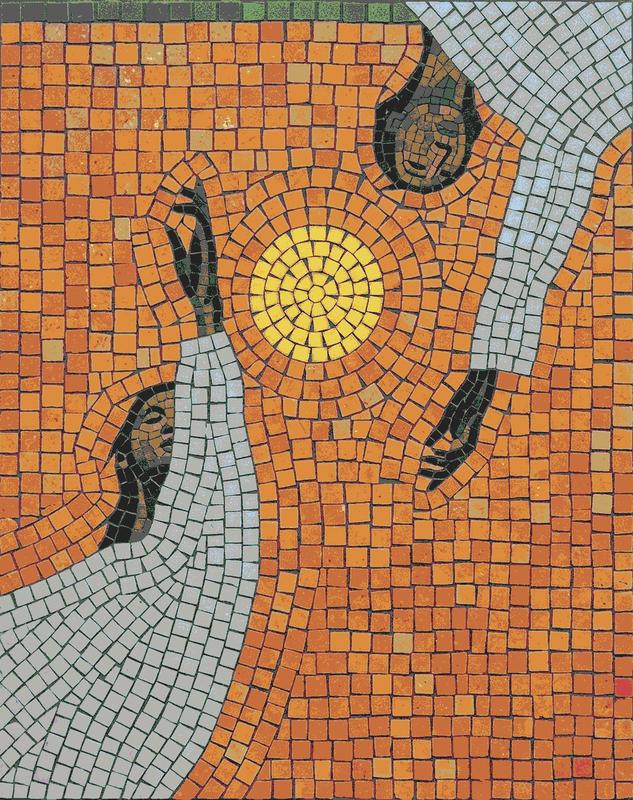Celestial Connection Mosaic Art