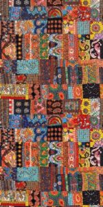 Colorful Abstract Mosaic Art Panel – 25×50 cm