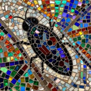 Soot Sprite Mosaic Art – Opus Incertum Style