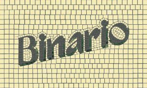 Binario Mosaic Art – Modern Typography