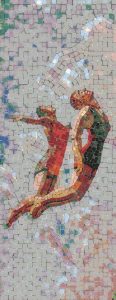 Ethereal Dance Mosaic Art – Floating Figures