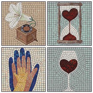 Surreal Symbolism Mosaic Art Set