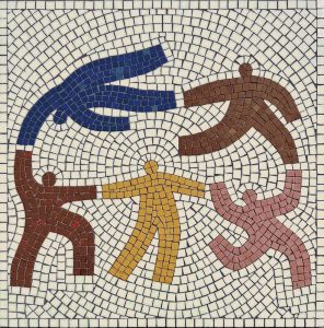 Unity in Diversity Mosaic Art