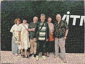 Group Portrait Mosaic Art