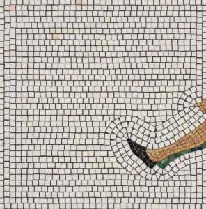 Abstract Earthy Tones Mosaic Art