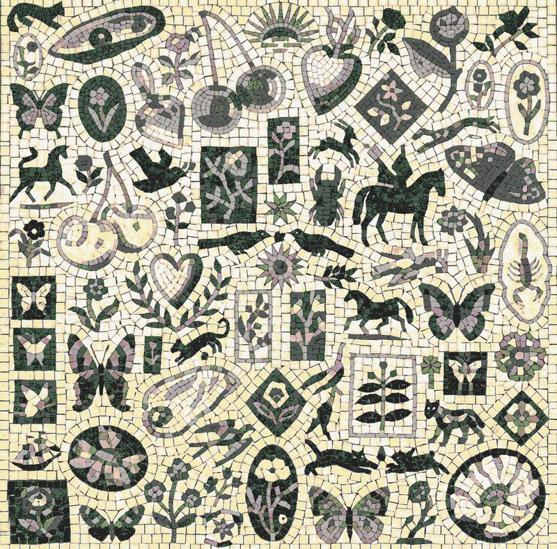 Nature's Harmony Mosaic Art - 25x25 cm