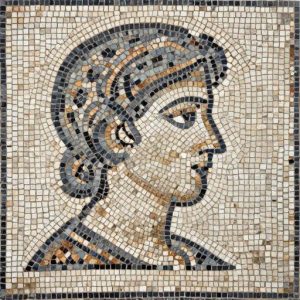 Opus Tessellatum Mosaic Portrait