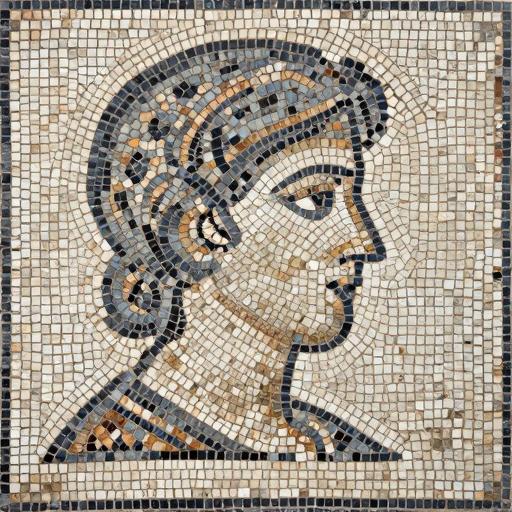 Opus Tessellatum Mosaic Portrait