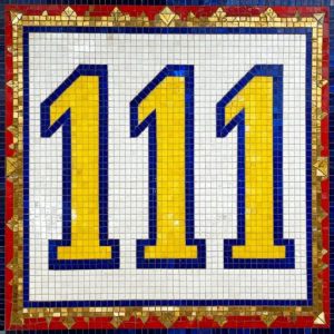 Soviet Style Mosaic Art – Number 111